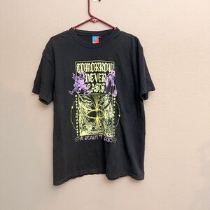 Doses Witchcraft Tee Sz L Tomorrow never lasts A realm of magic wicca Goth Witch